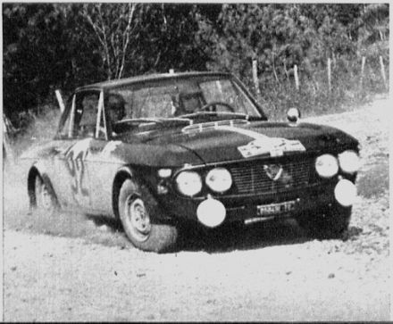 Ove Andersson i John Davenport - Lancia Fulvia HF